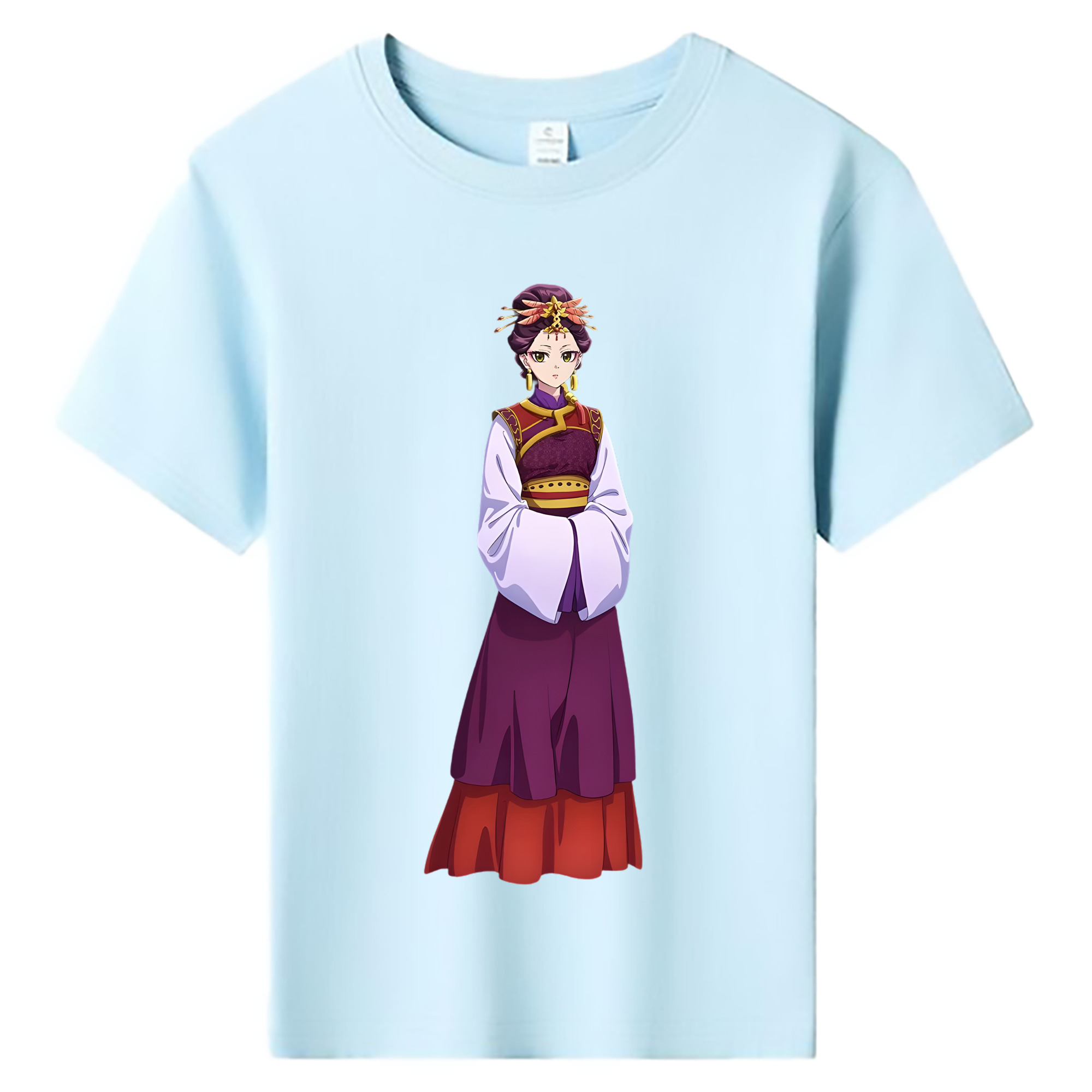 （画像用） 薬屋のひとりごと The Apothecary Diaries 綿100％キッズTシャツ（フロントプリント）